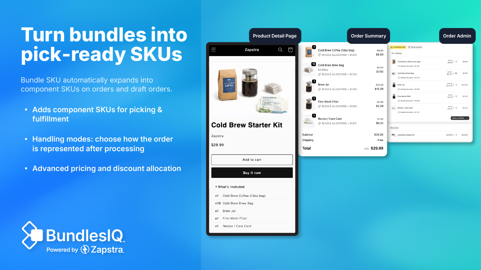 Pick-ready order view